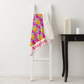 オレン魅力的ジピンクシータートルアート シェルパブランケット (インサイチュ)