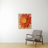 オレン鮮やかジひまわり タペストリー (インサイチュ)