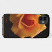 オレン鮮やかジバラプリントアクセサリー Case-Mate iPhoneケース (裏面(横))