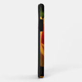 オレン鮮やかジバラプリントアクセサリー Case-Mate iPhoneケース (裏面/右)