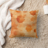 オレン鮮やかジ茶離れ色 クッション (ブランケット)