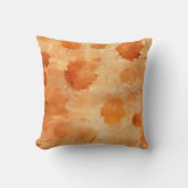 オレン鮮やかジ茶離れ色 クッション (正面)