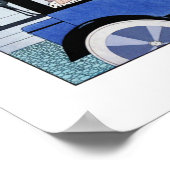 オレヴォワール（さようなら） ポスター (角)