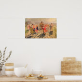 オレ結婚ル地域での行列 ポスター (キッチン)