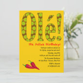 オレ！メキシコテーマ招待状 招待状 (スタンド正面)