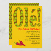 オレ！メキシコテーマ招待状 招待状 (正面/裏面)