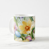 オロсフル春フローラフィールド。絵画の コーヒーマグカップ (正面左)