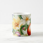 オロсフル春フローラフィールド。絵画の コーヒーマグカップ (中央)