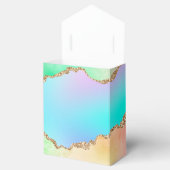 オロアゲート |フェイク虹色パステルグラデーション大理石 フェイバーボックス (オープン)