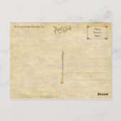 オロニティウス・フィナエウスの世界地図, 1531 ポストカード (裏面)