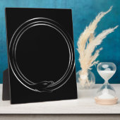 オロボロスのヘビのシンボル フォトプラーク (側面)