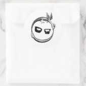 オロボロスステッカー ラウンドシール (バッグ)