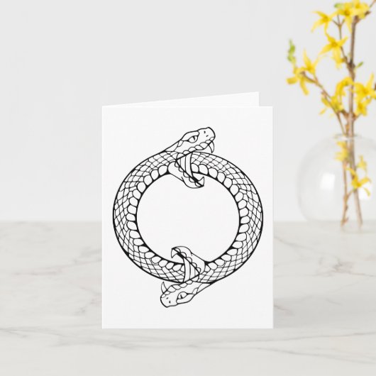 オロボロス カード (黄色い花)