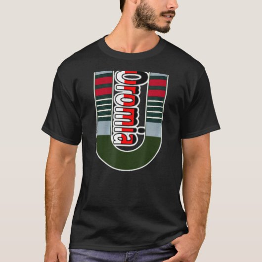 オロミアは金持ちだ Tシャツ (正面)