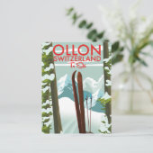 オロンスイススキー ポストカード (スタンド正面)