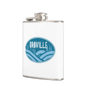 オロヴィルカリフォルニアアウトドア フラスク (左)