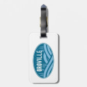 オロヴィルカリフォルニアアウトドア ラゲッジタグ (裏面縦)