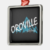 オロヴィルカリフォルニアマウンテンズ メタルオーナメント (左)