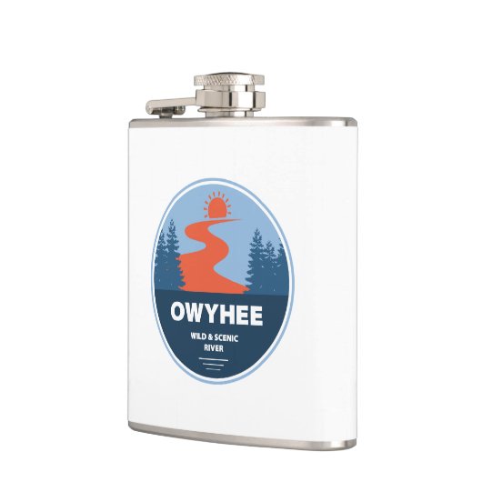 オワイヒ野生風光明媚な川 フラスク (左)