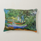 オワーズ川のほとり、アウヴェールスのヴィンセント・ヴァン・ゴッホ アクセントクッション (裏面)