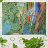 オワーズ川のほとり、アウヴェールスのヴィンセント・ヴァン・ゴッホ キッチンタオル (折り畳み)