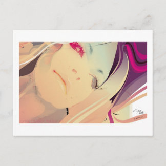 オンおよびオンのポストカード ポストカード