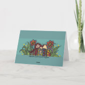 オンつるユーPysankaウクライナフォークアート シーズンカード (裏面)