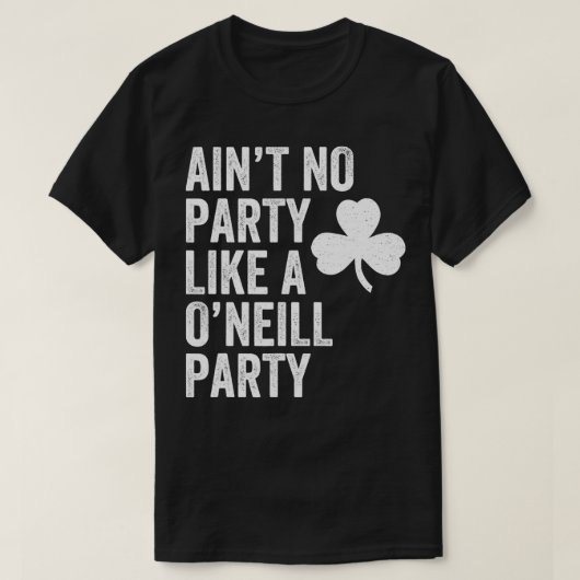 オンアイルネブラスカSt patricks dayシャムロックパーティー Tシャツ (デザイン正面)