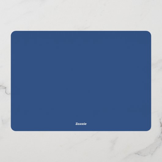 オンオポップ・アートのーバー&チル |ポプシクル子供の誕生日パーティー 箔招待状 (裏面)