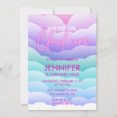 オンクラウド9誕生日招待状9thマジカルピンク 招待状 (正面)