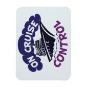 オンクルーズコントロールおもしろいステートルームドアキャビン マグネット (縦)