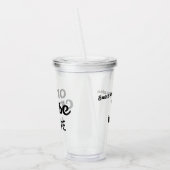 オンクルーズモードファミリー懇親会モノグラム アクリルタンブラー