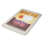 オンケリラックスプラー16bバケーション広告宇宙観光 バスマット (アングル)