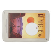 オンケリラックスプラー16bバケーション広告宇宙観光 バスマット (正面)