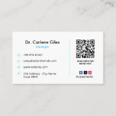 オンコロジークリニック事業 | シンプルアポイントメント 名刺 (正面)