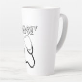 オンコロジードクターラテマ最高のグ17オズドクターズギフト カフェラテマグ (右アングル)