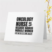 オンコロジーナースとは、優秀な奇跡の労働者はいいえ カード (黄色い花)