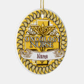 オンコロジーナースカドゥセウスオーナメント セラミックオーナメント (右)