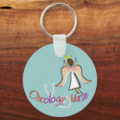 オンコロジーナース天使 キーホルダー (正面)