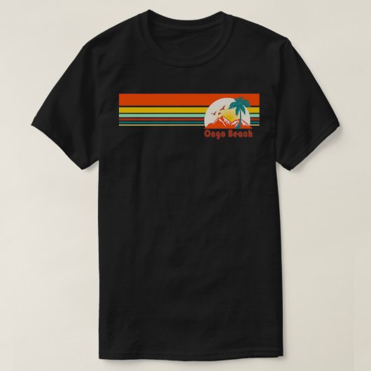 オンゴビーチプレミアム Tシャツ (デザイン正面)