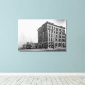 オンザコーナーオンウィット通り キャンバスプリント (インサイチュ (ウッドフロア))