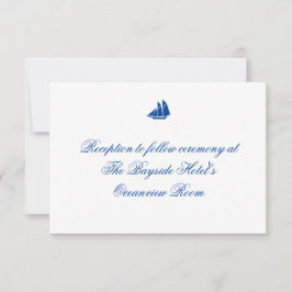 「オンザシー」披露宴カード 招待状