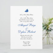 「オンザシー」結婚式招待状 招待状 (スタンド正面)