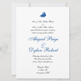 「オンザシー」結婚式招待状 招待状