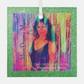 オンザダンスフロアリミックスオーナメント ガラスオーナメント (正面)