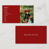 オンザテラスバイルノアール 名刺 (正面/裏面)