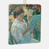 オンザバルコニー – メアリーカッサット – ファインアートレプロ セラミックオーナメント (右)