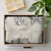 オンザファームハウスフランスのモノデクページ 薄葉紙 (ギフト)