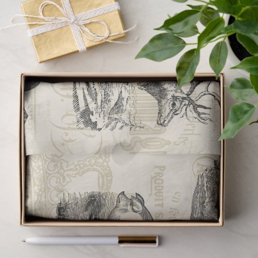 オンザファームハウスフランスのモノデクページ 薄葉紙 (ギフト)