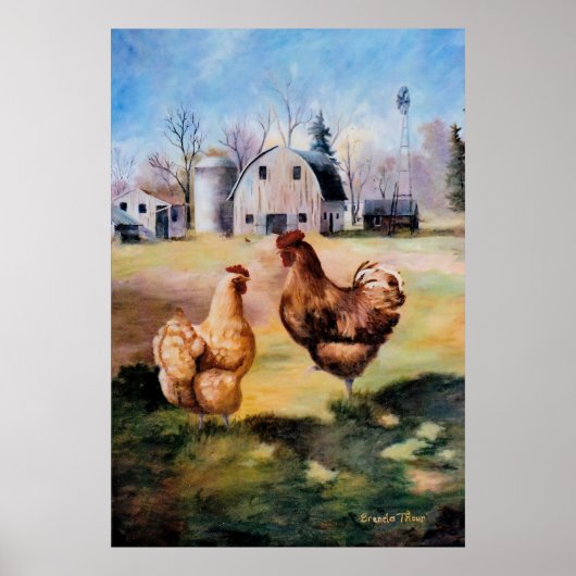 オンザファームポスタープリント ポスター (正面)